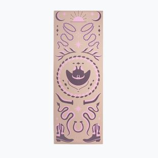 Yoga mat Myga Cowgirl 6 mm brown