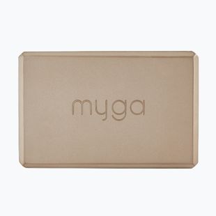 Myga Foam Block yoga brick brown