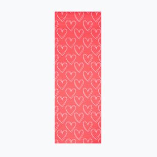 Yoga mat Myga Heart Limited Edition red