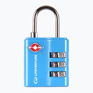 Lifeventure TSA Combi Lock padlock blue
