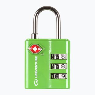 Lifeventure TSA Combi Lock padlock green