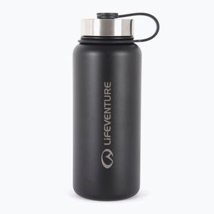Lifeventure Stainless Steel Flask 1000 ml thermal bottle black