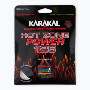 Squash string Karakal Hot Zone Power 125 11 m black