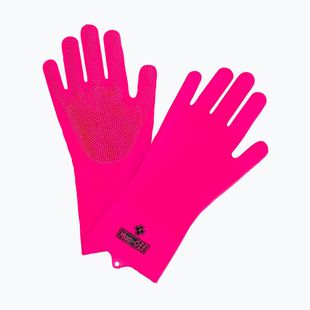 Muc-Off Deep Scrubber Gloves pink bike cleaning gloves