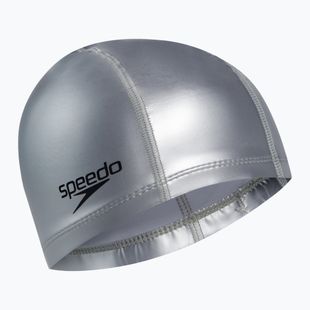 Speedo Pace silver swimming cap 8-720641731