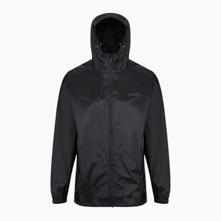 Men's REGATTA Pack-It III rain jacket black