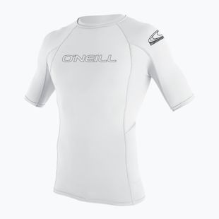 Men's swim shirt O'Neill Basic Skins Rash Guard white