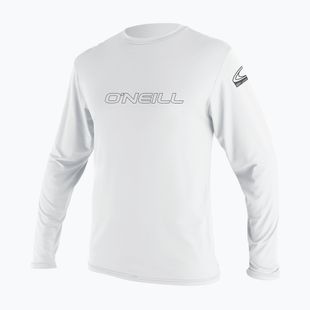 Men's swimming longsleeve O'Neill Basic Skins Sun Shirt white