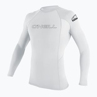 Children's swimming longsleeve O'Neill Youth Basic Skins Rash Guard white