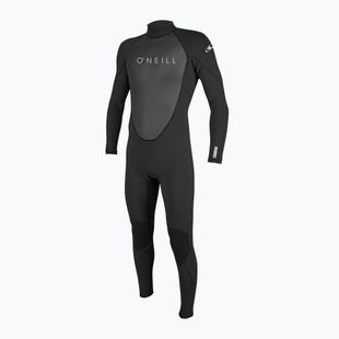 Children's wetsuit O'Neill Youth Reactor-2 5/3 mm Back Zip Full black
