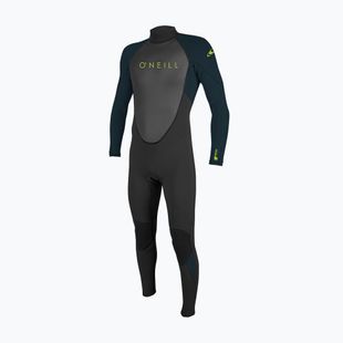 Children's wetsuit O'Neill Youth Reactor-2 3/2 mm Back Zip Full black/slate