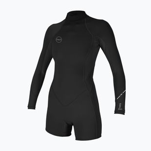 Women's wetsuit O'Neill Bahia 2/1 mm Back Zip Spring black/black/black