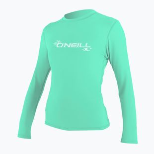 Women's swimming longsleeve O'Neill Basic Skins Sun Shirt light aqua