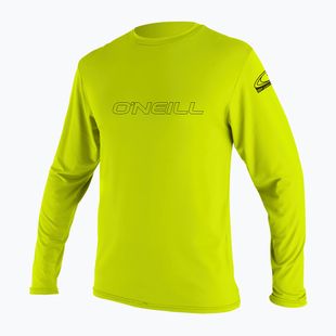 O'Neill Youth Basic Skins Sun Shirt lime swimming longsleeve