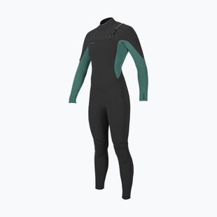 Women's wetsuit O'Neill Hyperfreak 5/4+ Chest Zip Full raven/bristol