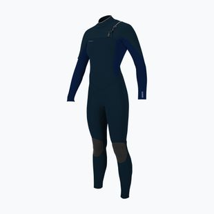 Women's wetsuit O'Neill Hyperfreak 3/2+ Chest Zip Full shade/navy