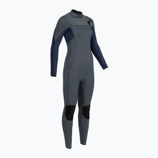 Women's wetsuit O'Neill Hyperfreak 3/2+ Chest Zip Full shade/navy