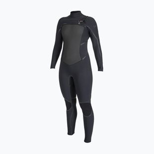 Women's O'Neill Psycho Tech wetsuit 5/4+ Chest Zip Full black/black