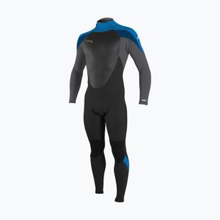 O'Neill Epic 3/2 Back Zip Full black/graphite/bali blue/deep sea children's wetsuit
