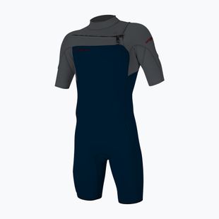 Men's wetsuit O'Neill Hammer 2mm Chest Zip SS Spring abyss/graphite/graphite