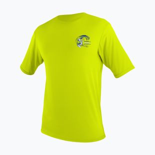 Children's swim top O'Neill Child Basic Skins Sun Shirt lime