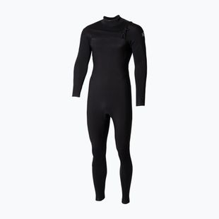 Children's swimming wetsuit O'Neill Youth Epic 3/2 Chest Zip Full A05 black/black/black