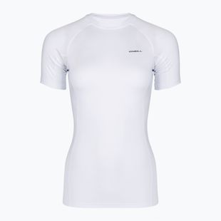 Women's swim top O'Neill Basic Skins Rash Guard SS white
