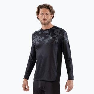 Men's Surfanic Bodyfit CarbonDri Limited Edition Crew Neck thermal longsleeve black