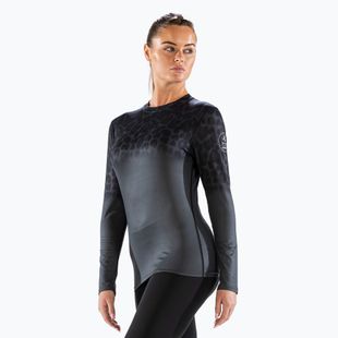 Women's thermal top Surfanic Cozy CarbonDri Limited Edition Crew Neck jet black