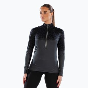 Women's Surfanic Cozy CarbonDri Limited Edition Zip Neck thermal longsleeve black