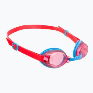 Speedo Jet V2 children's swimming goggles turquoise/lava red 8-09298C106