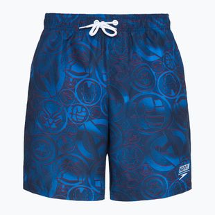 Speedo Print Leisure 17" blue/red children's swim shorts