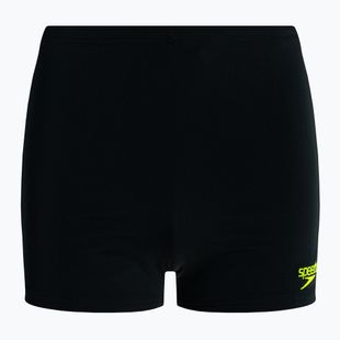 Men's Speedo Boomstar Splice Aquashort swim boxers black and yellow 68-12419A599