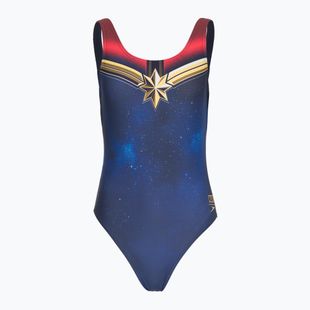 Speedo women's one-piece swimsuit Digital Placement U-Back blue/red