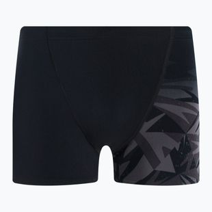 Men's swim boxers Speedo HyperBoom V-Cut Aquashort black/siren red