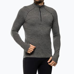 Men's running sweatshirt  Inov-8 Train Elite Mid Half Zip dark grey