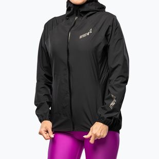 Women's running jacket Inov-8 Stormshell FZ V2 black