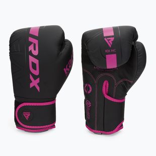 RDX F6 black/pink boxing gloves BGR-F6MP