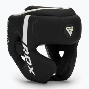 RDX F6 Kara Head Guard white boxing helmet