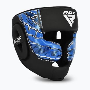 Boxing helmet RDX New Aura F17 Head black/blue