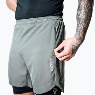 RDX T16 grey/black training shorts