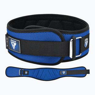 Weightlifting belt RDX Rx4 Weightlifting Belt blue