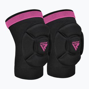 RDX K5 Hosiery Knee Foam knee protectors black/pink