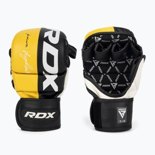 RDX Grappling Glove REX T6 Plus yellow