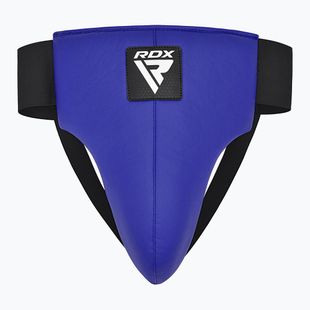 Men's RDX R1 Martial Arts Groin Guard blue/black