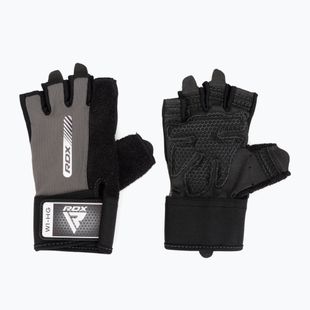 RDX Gym Workout Gloves W1 grey