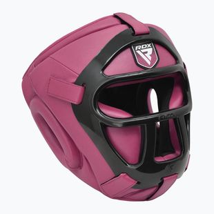 RDX Guard Grill T1 pink boxing helmet