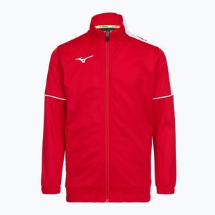 Children's training sweatshirt Mizuno Knitted Track red