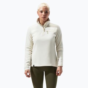 Women's Berghaus Prism 2.0 Micro bone white fleece sweatshirt