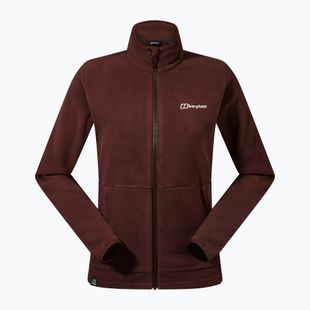 Women's Berghaus Prism 2.0 Micro IA fleece sweatshirt cedar brown